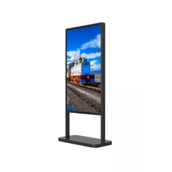Dahua DS Indoor Floor Stand DHI-LDV65-PAI400L skirtas 65 colių ekranams, juodas, 50kg apkrova, VESA 400x400
