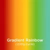 Polymaker HT-PLA 3D spausdintuvo gija, 1,75 mm, 1 kg, Gradient Rainbow