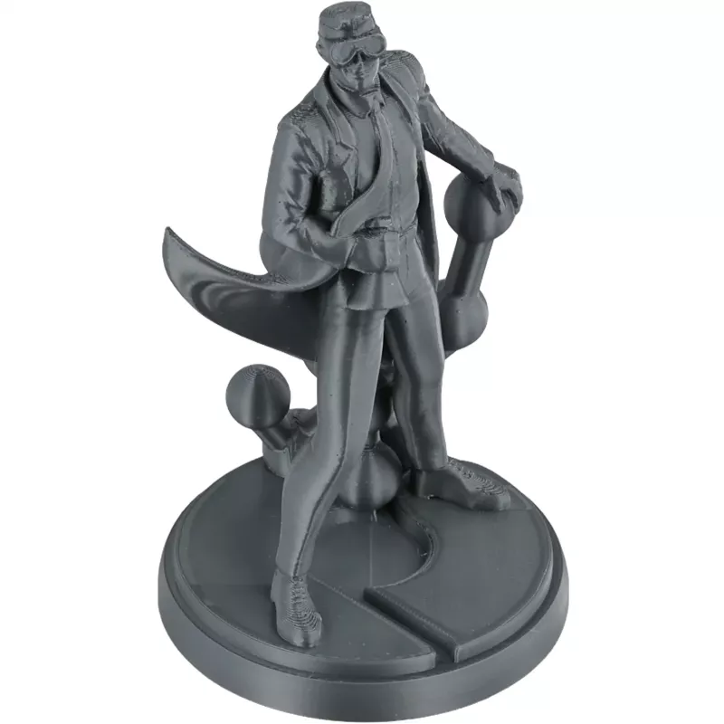 Polymaker PETG 3D spausdintuvo gija, 1,75 mm, 1 kg, sidabrinė (PB05010)