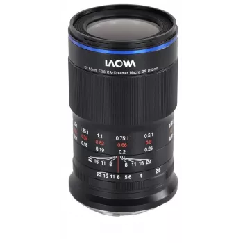 LAOWA Venus Optics 65 mm f/2.8 2x Ultra Macro APO objektyvas, skirtas Fujifilm X