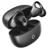 realme Buds Clip Czarne juodi laidiniai ausinukai su 3,5 mm lizdu ir mikrofonu