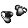 realme Buds Clip Czarne juodi laidiniai ausinukai su 3,5 mm lizdu ir mikrofonu