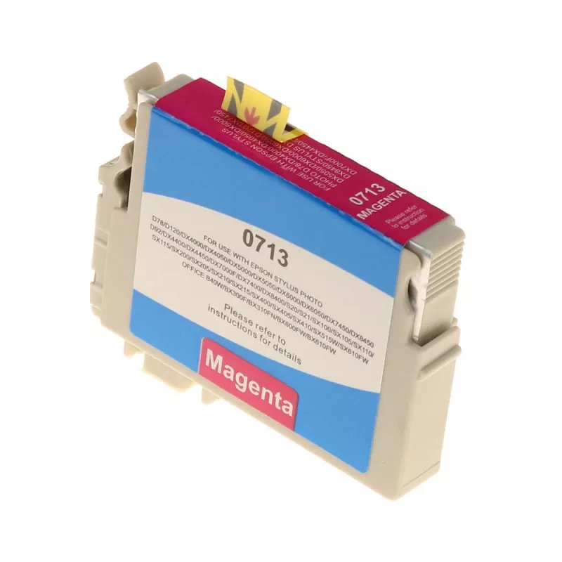G&G Ninestar Suderinama Rašalo Kasetė, skirta Epson T0713 (C13T07134012) - Purpurinė