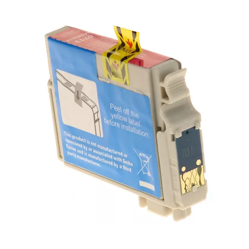 G&G Ninestar Suderinama Rašalo Kasetė, skirta Epson T0713 (C13T07134012) - Purpurinė