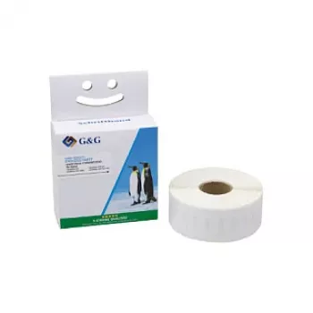G&G Suderinamas Etikečių Ritinys 19mm x 51mm Baltos Tiesioginės Terminės Popieriaus Nuolatiniai Lipnūs Adreso Etiketės 500 Etikečių Ritinyje Pakeičia DYMO 11355 S0722550 BM-D-G-11355