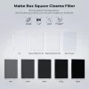 K&F Concept Black Diffusion 1/8 Filtras 4x5.65 inch matinėms dėžėms