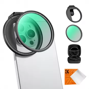 K&F Concept 67mm apskritas poliarizacinis CPL HMC filtras išmaniajam telefonui