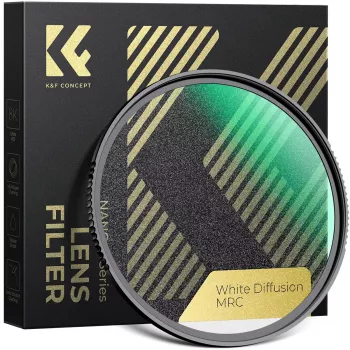 K&F Concept 55 mm White Diffusion filtras 1/4 HD Nano-X serijos