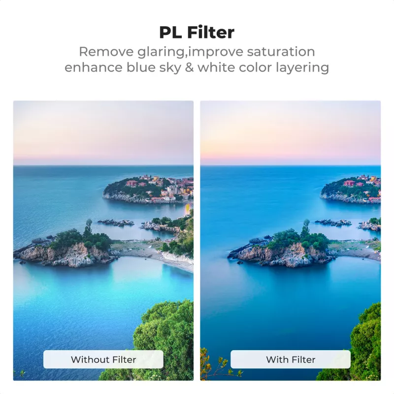K&F Concept Nano-X 8K Ultra HD Circular Polarizer Filter for DJI Flip Drone (KF01.3080)