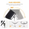 K&F Concept U-Shape 4-in-1 Curved Reflector 180x60cm su šviesos stovu ir nešimo krepšiu