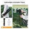 K&F Concept Compact Camera Tripod for DSLR and Phone Black