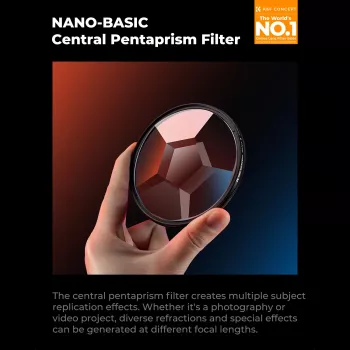 K&F Concept Kaleidoscope Filter 6x Hexagonal 58mm KF01.2804V1
