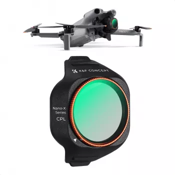 K&F Concept Cirkuliarinis poliarizacinis CPL filtras, skirtas DJI Mini 5 Pro dronui (KF02.0002)