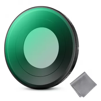 K&F Concept Nano-X 8K Ultra HD Circular Polarizer (CPL) filtras su dėklu, skirtas Insta360 GO Ultra, KF12.0011