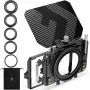 KF Matte Box šešėlių skydelis ir filtrų laikiklis 67-95mm fotoaparatams ir kameroms K&F