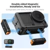 Magnetinis greito atsegimo laikiklis su 1/4 colio sriegiu, skirtas DJI Osmo Action 6 / Nano / Kf12.0028