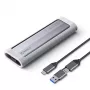 ORICO AXM2-G2 M.2 NVMe USB-C 10 Gbps korpusas - Pilka