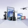 ORICO HyperDrive 165W automobilinis įkroviklis USB-A + 2x USB-C - juodos spalvos