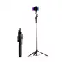 ORICO SPM215 Selfie Stick Tripod su Bluetooth 5.2 nuotoliniu valdymu, 360° sukimu, 1/4 colio trikojo laikikliu, išsiplečia iki 72 cm, juoda
