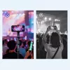 ORICO SPM215 Selfie Stick Tripod su Bluetooth 5.2 nuotoliniu valdymu, 360° sukimu, 1/4 colio trikojo laikikliu, išsiplečia iki 72 cm, juoda