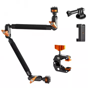 K&F Concept Magic Arm 22 coliai + Super Clamp Crab Clamp 1/4 3/8 KF31.201