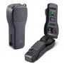 KF kietas PC apsauginis dėklas DJI Osmo Pocket 3/4 su dirželiu - Juodas