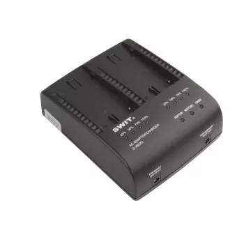 SWIT S-3602C dviejų kanalų Li-Ion akumuliatorių įkroviklis