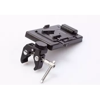 SWIT ELECTRONICS S-7200S V-Mount baterijos plokštė su spaustuku trikojo tvirtinimui 25-45mm D-Tap