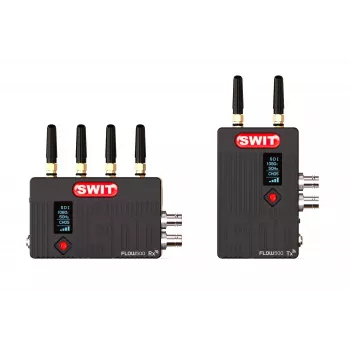 SWIT ELECTRONICS FLOW500 - Belaidė Full-HD vaizdo perdavimo sistema su imtuvu ir siųstuvu - 10.2 cm