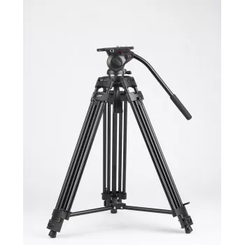 SWIT ELECTRONICS TOWER100 Aliumininis studijinis trikojis su strėle ir TH100A 3 krypčių galvute