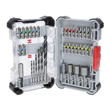 Bosch Extra Hard and PRO Wood Drill and Bit Set 35-Piece (2607017730)