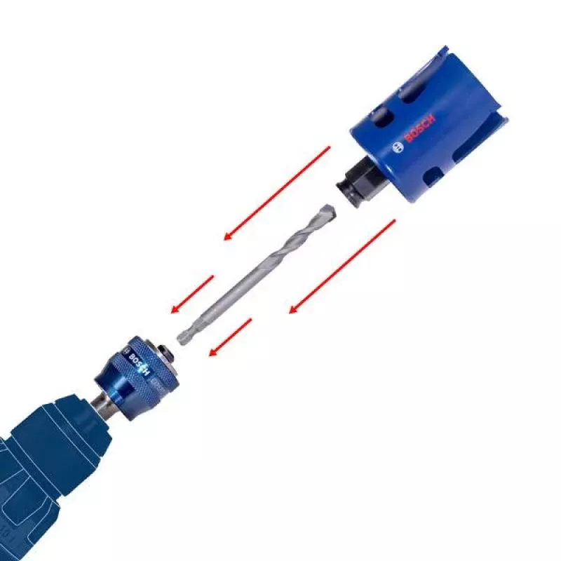 Bosch 2608902035 Power Change Plus pjūklo antgalio adapteris 11 mm Hex 1 vnt.