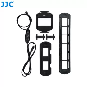 JJC FDA-LED1 LED apšvietimo skydelis filmų ir skaidrių skaitmeninimui, 6500K, CRI≥95, USB-C maitinimas