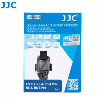 JJC 4x Grūdinto stiklo ekrano apsauga, skirta DJI RS 3 / RS 3 Pro / RS 4 / RS 4 Pro gimbalo LCD