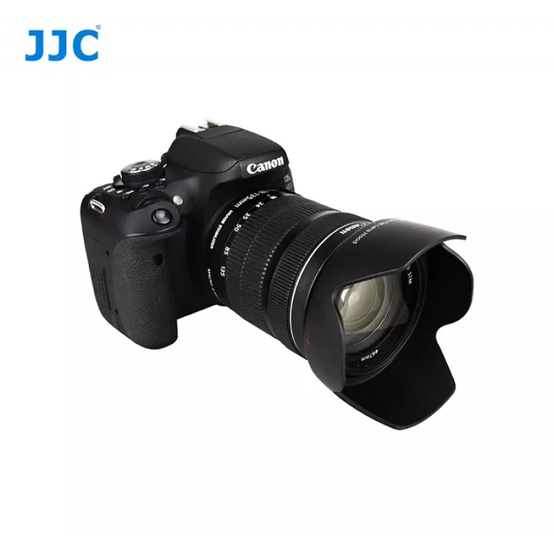 JJC objektyvo gaubtas Canon EW-73B – žiedlapio tipo, bajonetinis tvirtinimas, juodas