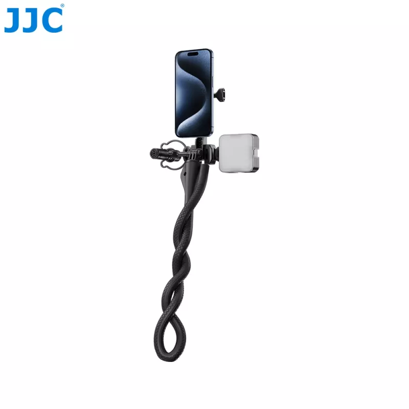 JJC TP-FT3 Lankstus Tripodas / Monopodas / Rankena su MagSafe Laikikliu Telefonui ir GoPro