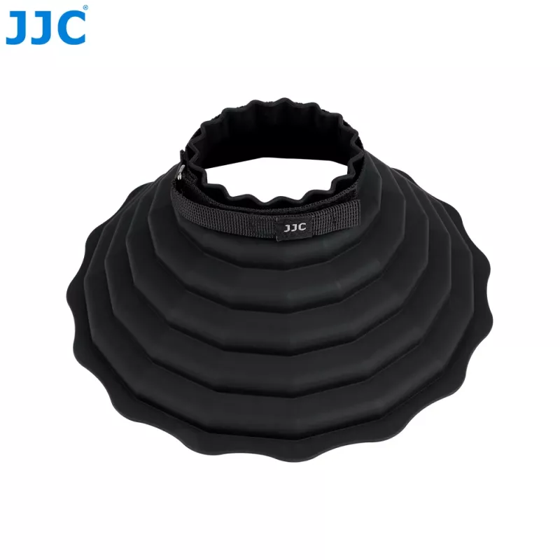 JJC LH-ARLII Sulankstomas guminis objektyvo gaubtas 73-88mm
