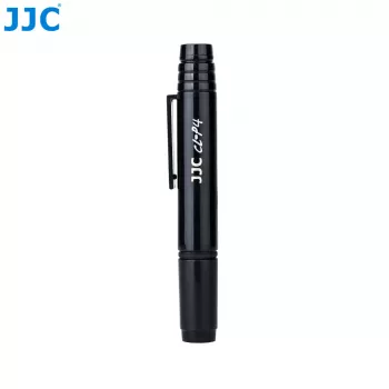 JJC Lens Cleaning Pen su anglies antgaliu ir ištraukiamu šepetėliu fotooptikai