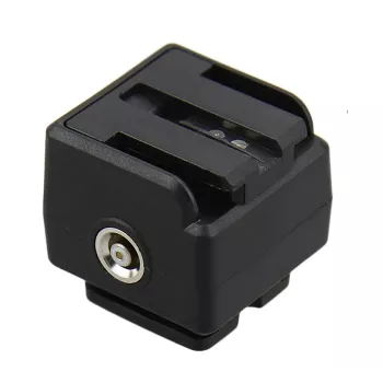 JJC Hot Shoe Adapter Sony Alpha į standartinį ISO 518 su PC Sync jungtimi