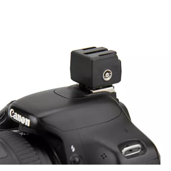 JJC Hot Shoe Adapter Sony Alpha į standartinį ISO 518 su PC Sync jungtimi