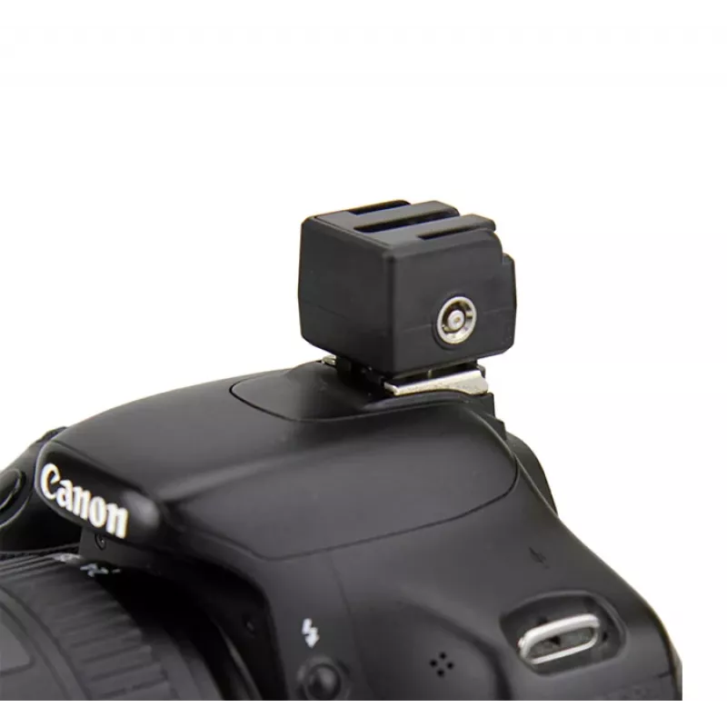 JJC Hot Shoe Adapter Sony Alpha į standartinį ISO 518 su PC Sync jungtimi