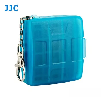 JJC atminties kortelių dėklas 4 SD / SDHC / SDXC kortelėms - juodas