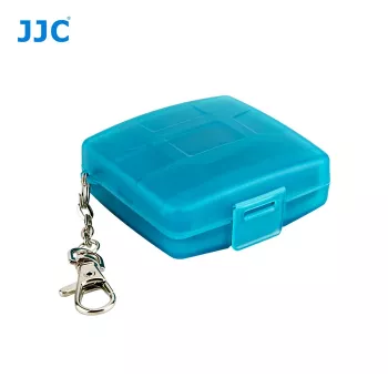 JJC atminties kortelių dėklas 4 SD / SDHC / SDXC kortelėms - juodas