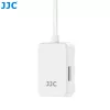 JJC PDB-UC USB-C kortelių skaitytuvas su 2x USB-C prievadais, Space Gray