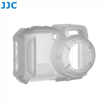 JJC SCC-WPZ2 Silikoninis apsauginis dėklas, skirtas Kodak PIXPRO WPZ2 fotoaparatui - Juodas