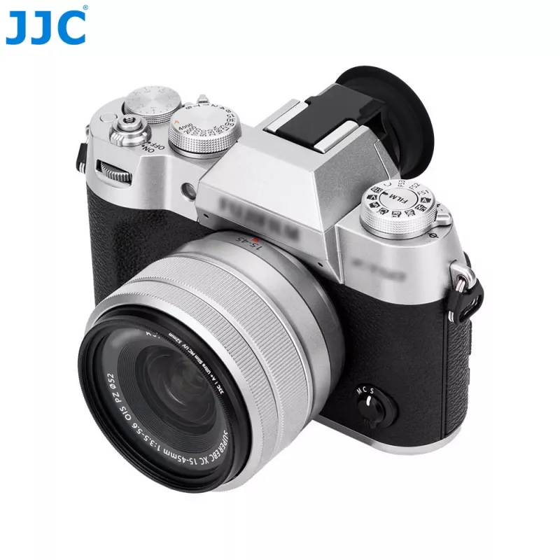 JJC Prailgintas okuliaras, skirtas Fujifilm X-T50 fotoaparatui - juodas