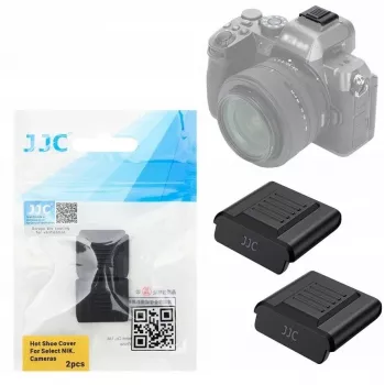JJC 2x Hot Shoe Cover, skirtas Nikon Z serijos fotoaparatams (Z5, Z50, Z6, Z7, Z8, Z9, Z30) - HC-NKZK2