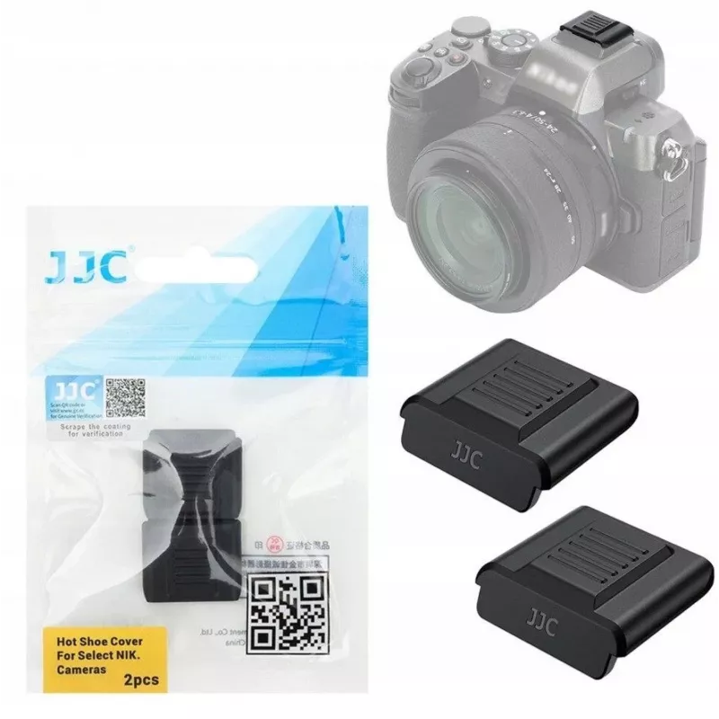 JJC 2x Hot Shoe Cover, skirtas Nikon Z serijos fotoaparatams (Z5, Z50, Z6, Z7, Z8, Z9, Z30) - HC-NKZK2