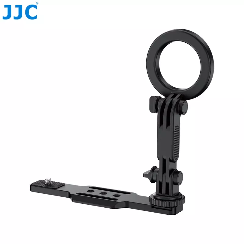 JJC HG-CS1 Praplėtimo laikiklis su Magsafe telefono laikikliu, 1/4 inch sriegiais, Cold Shoe, aliuminio lydinys, juodas