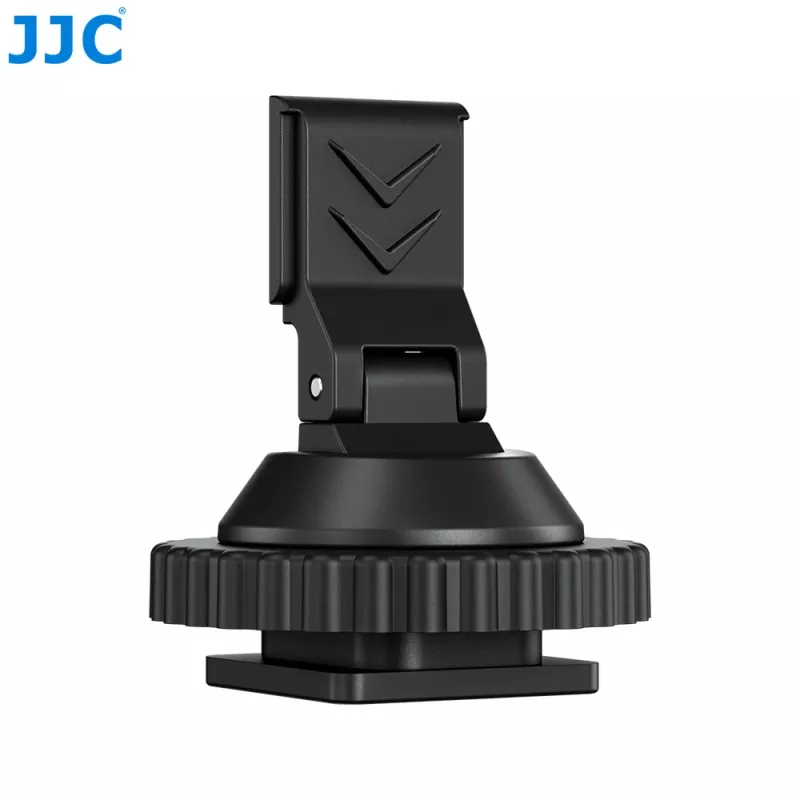 JJC HC-DMN „Hot Shoe“ į 1/4 inch-20 sriegio adapteris mikrofonų laikikliui, juodas